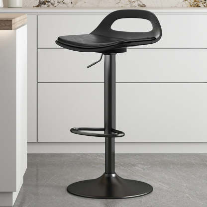 Minimalist Plastic Metal Bar Stool