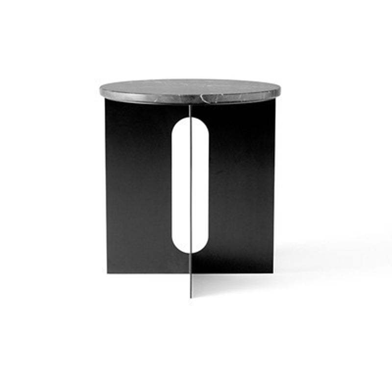 Modern Round Terrazzo Steel Coffee Table