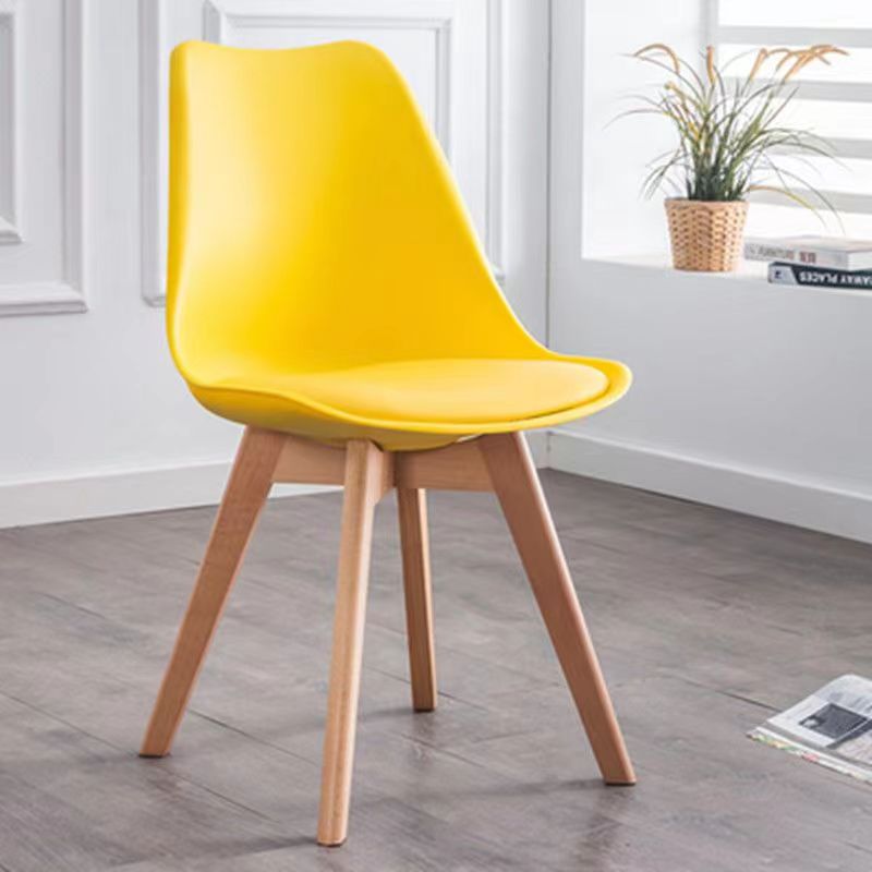 Minimalist Tulip Wood Chair