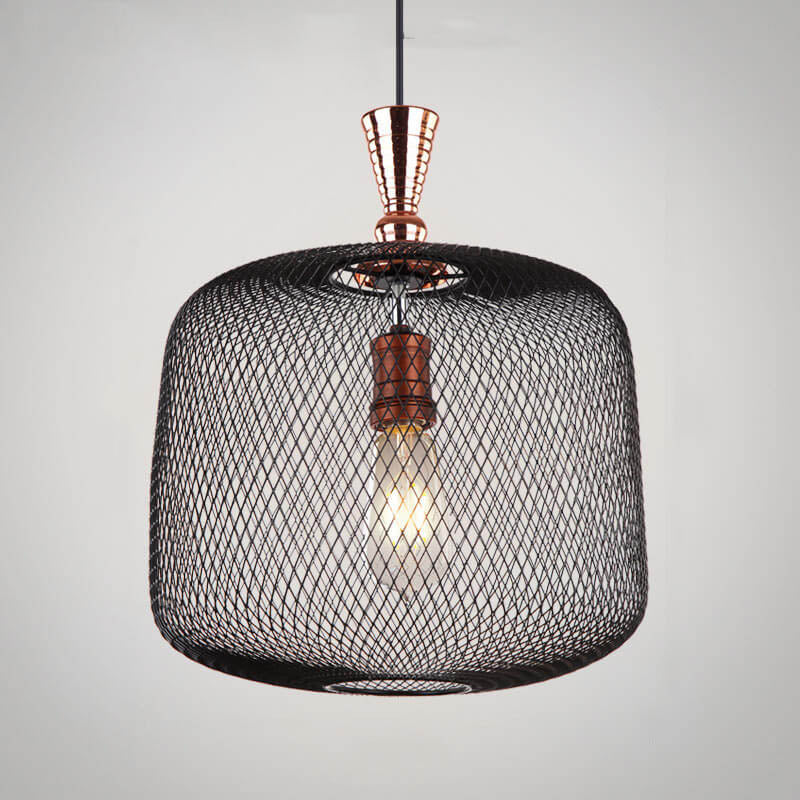 Industrial Cylindrical Pendant Light
