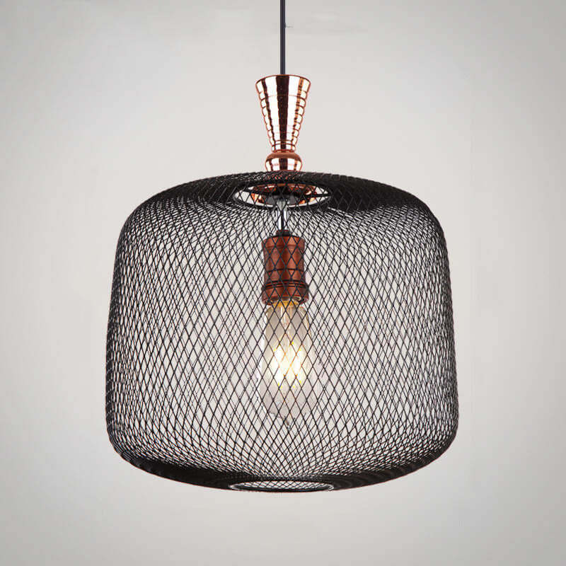 Industrial Cylindrical Pendant Light