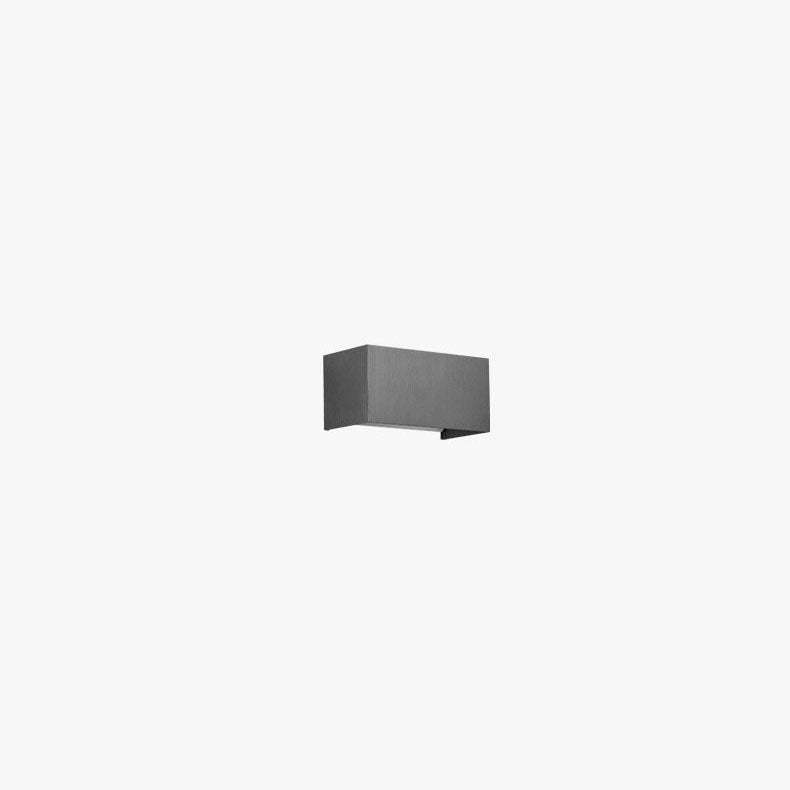Nordic Aluminum Square Beam Reading Wall Sconce