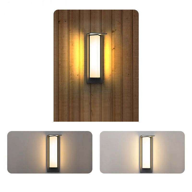 Modern Solar Stainless Steel Glass Prism Wall Sconce