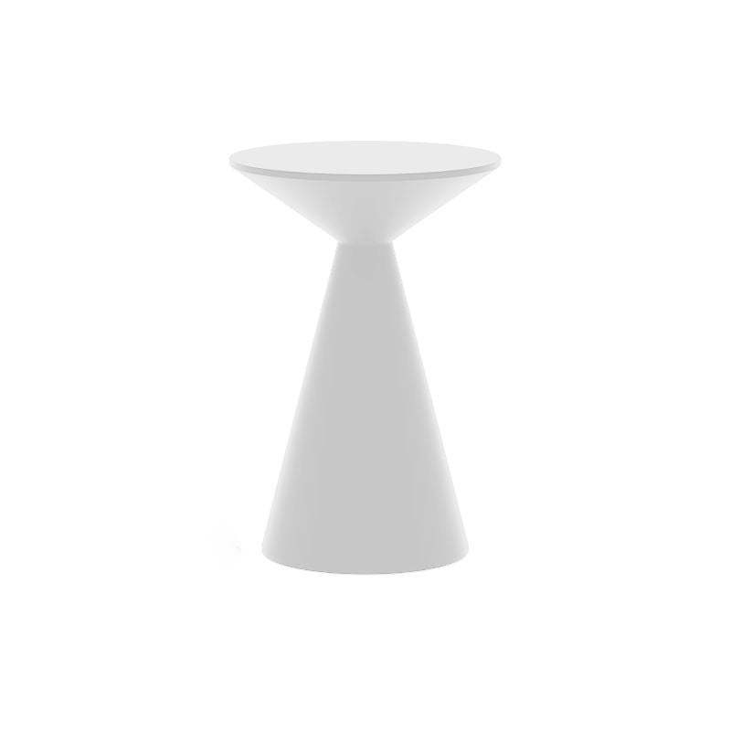 Minimalist Cone Aluminum End Table