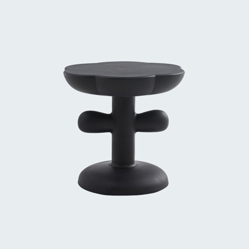 Minimalist Floral Acrylic Coffee Table