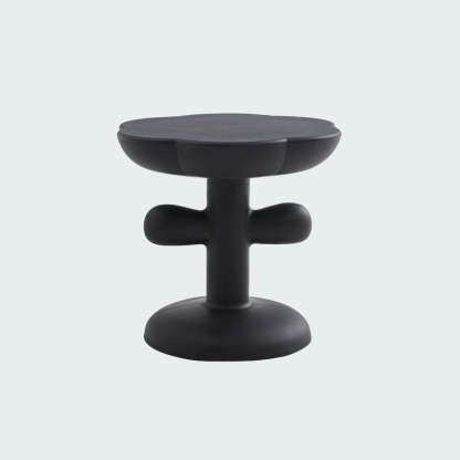 Minimalist Floral Acrylic Coffee Table