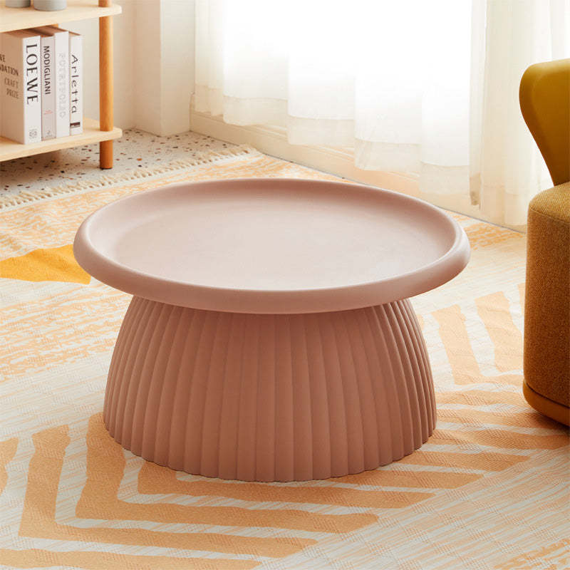 Contemporary Cone Lace Plastic Coffee Table