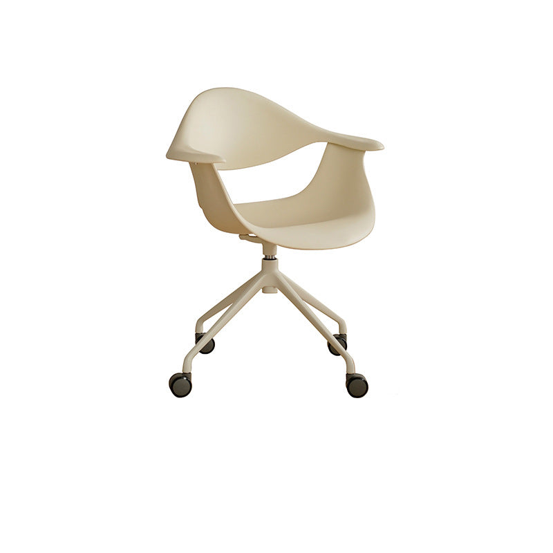 Nordic Geometric Aluminum Desk Chair