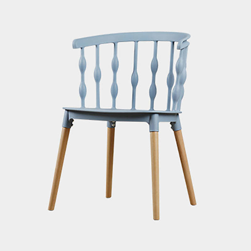 Contemporary Vertical Strip Beechwood Chair