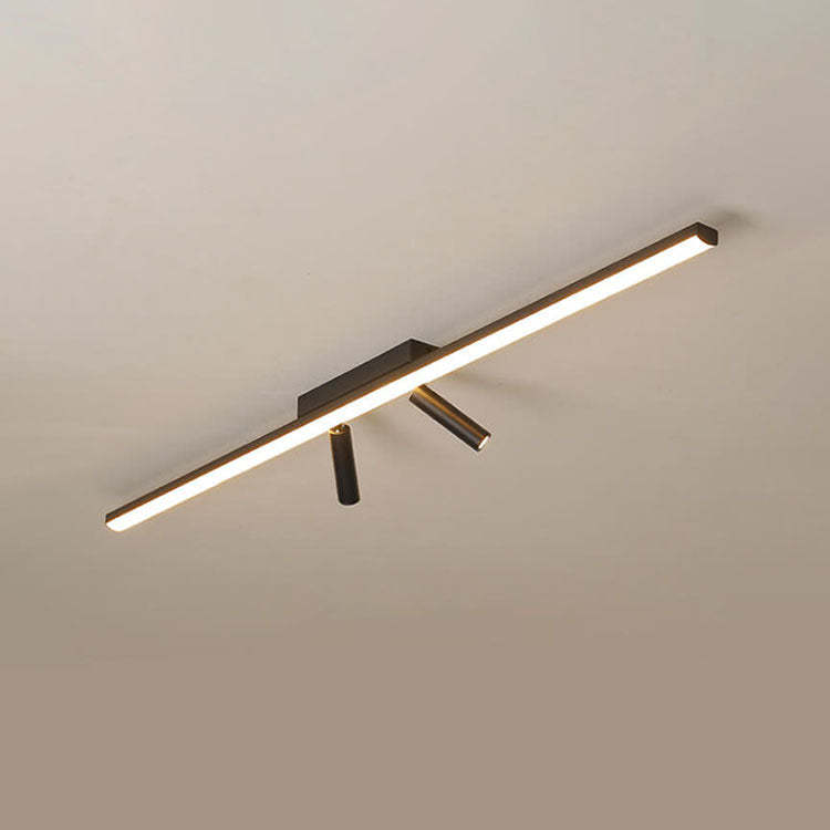 Nordic Acrylic Strip Track Spotlight LED Flush Ceiling Light