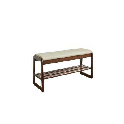 Scandinavian Tech Cloth Wood 1-Shelf Shoe Storage