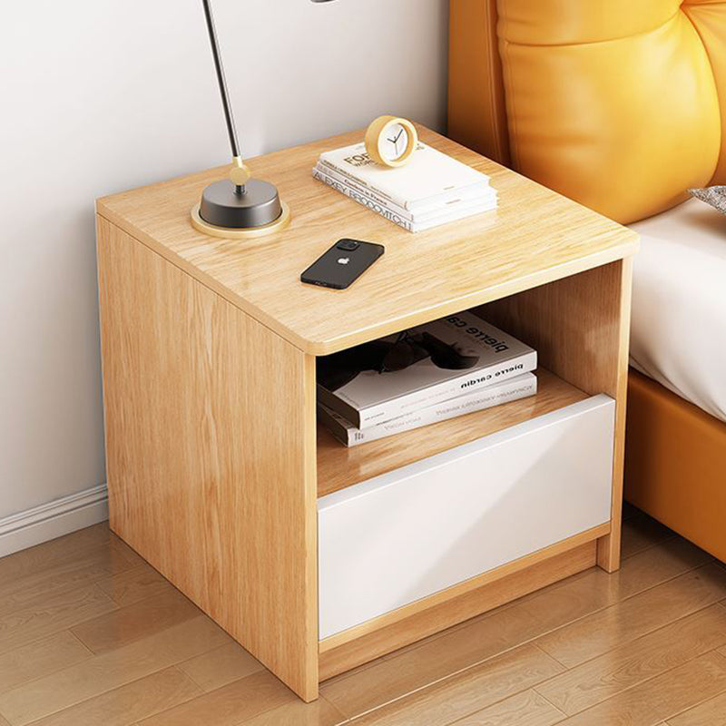 Minimalist Density Panel 1-Drawer Nightstand