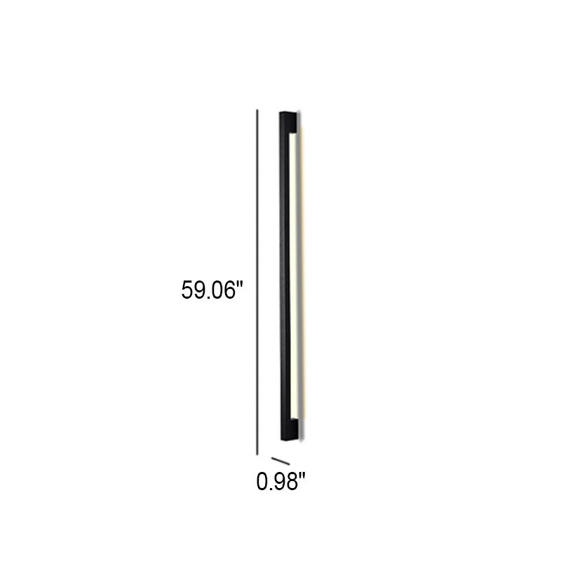 Modern Aluminum Silicone LED Wall Sconce — Infinitely Dimmable / 220V-240V For UK/AU