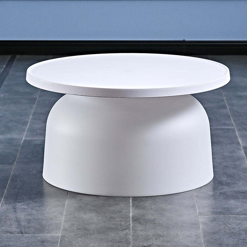 Minimalist Round Plastic Coffee Table
