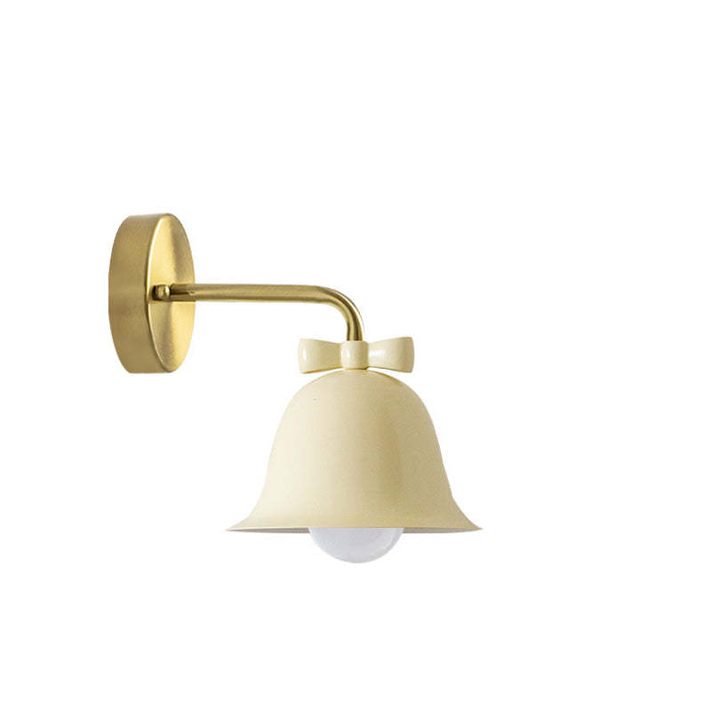 French Minimalist Bell Butterfly Iron Sconce
