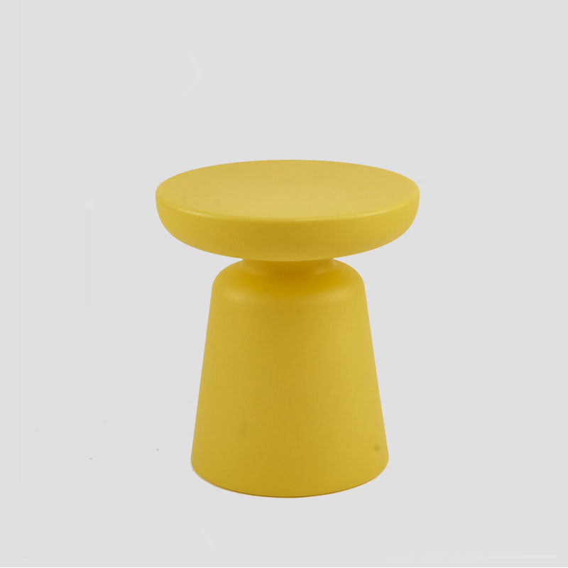 Minimalist Round Plastic Coffee Table