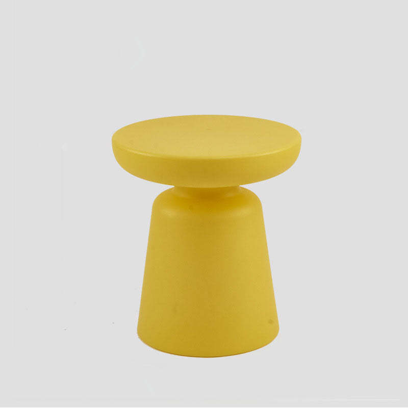 Minimalist Round Plastic Coffee Table