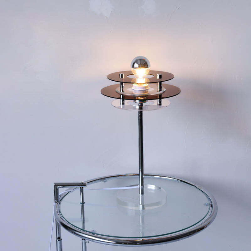 Modern Acrylic Saucer Table Lamp