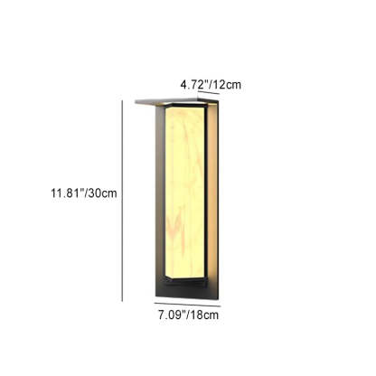 Modern Solar Stainless Steel Glass Prism Wall Sconce