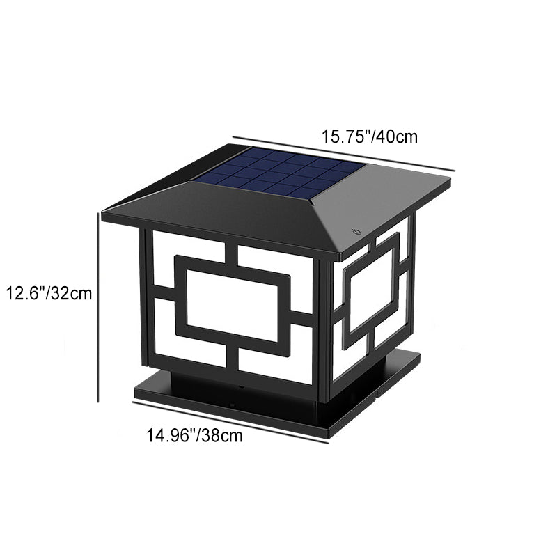 Chinese Solar Acrylic Square Lantern LED Landscape Light