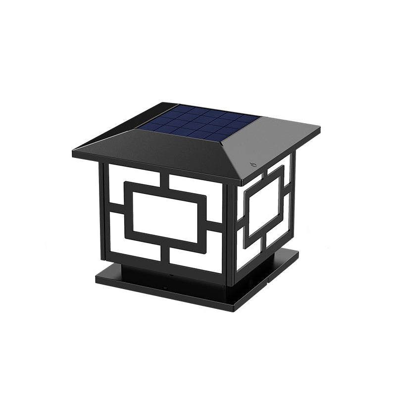 Chinese Solar Acrylic Square Lantern LED Landscape Light