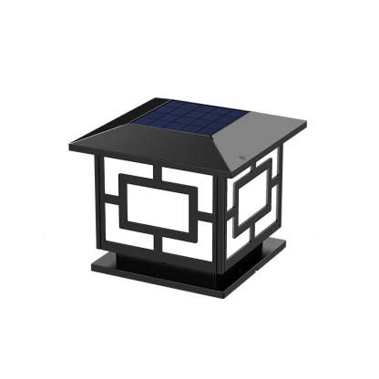Chinese Solar Acrylic Square Lantern LED Landscape Light