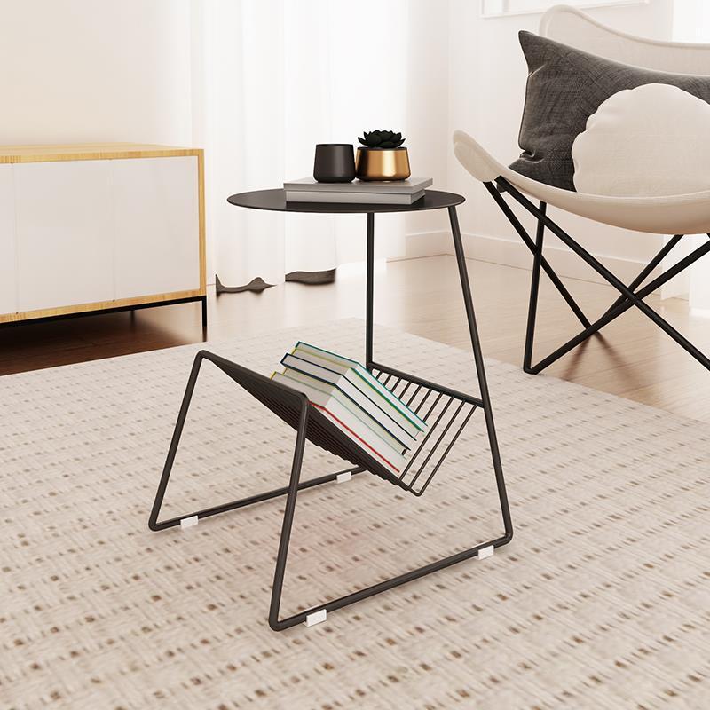 Scandinavian Round Iron Coffee Table