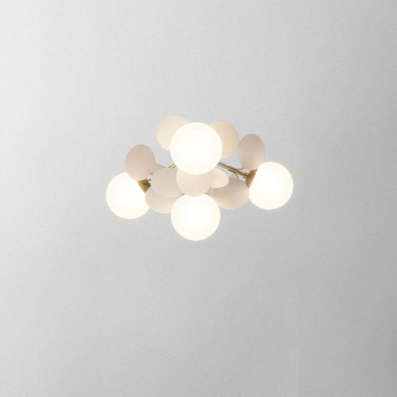 Nordic Iron Flower Branch Ceiling Light