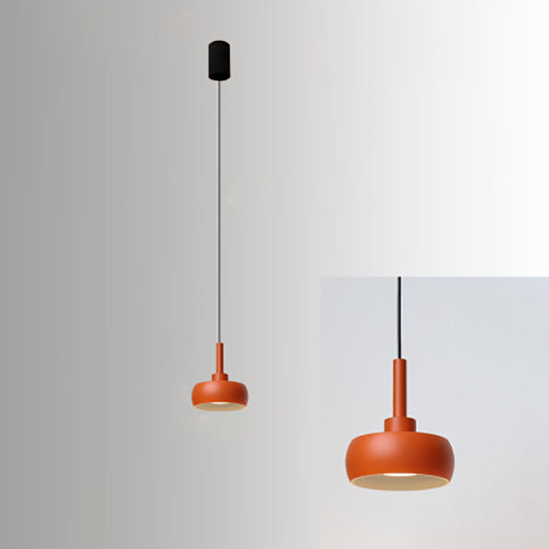 Nordic Dome Aluminum Retractable LED Pendant