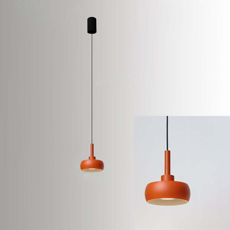 Nordic Dome Aluminum Retractable LED Pendant