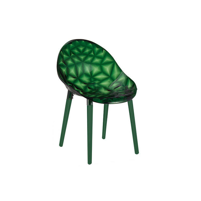 Nordic diamond gray dining chairs & benches in acrylic fabric