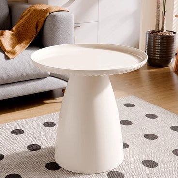 Minimalist Round PET Plastic Side Table