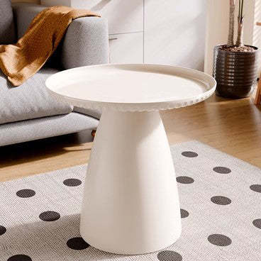 Minimalist Round PET Plastic Side Table