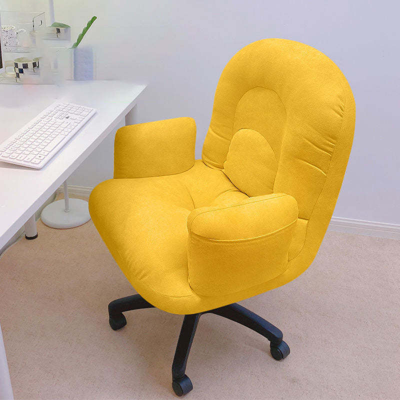 Scandinavian Curved Nylon Desk Armchair