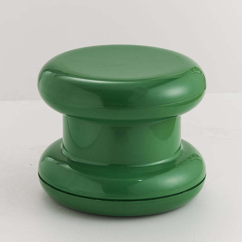 Scandinavian Acrylic Cylinder Vanity Stool