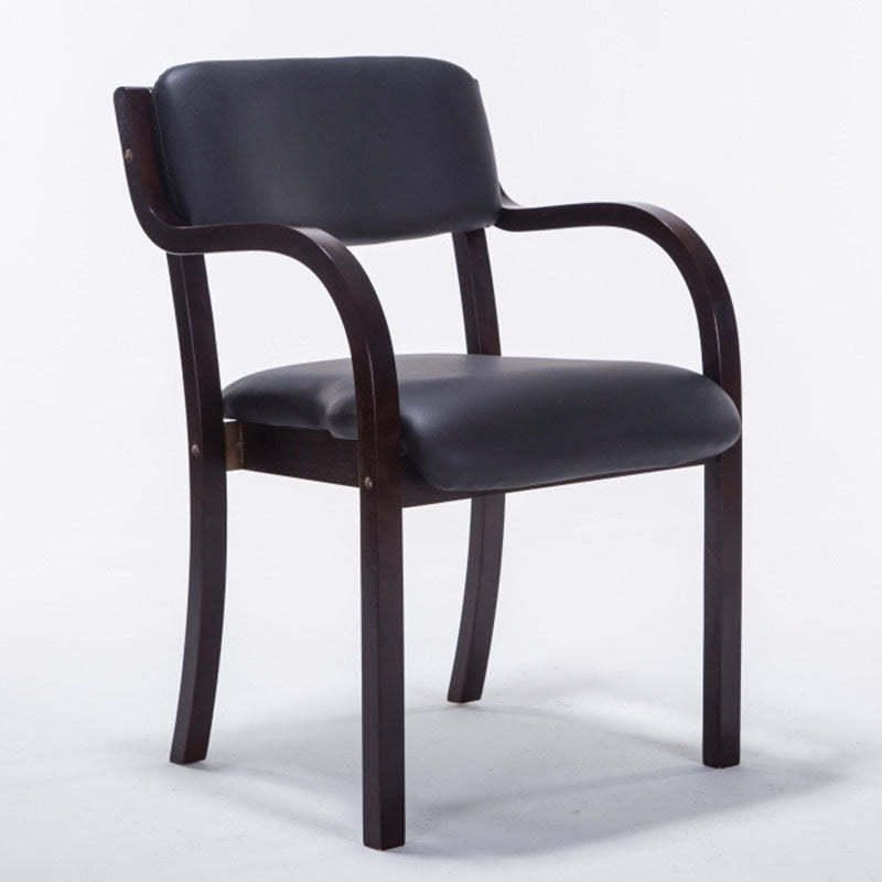 Nordic Wood Fabric Leather Velvet Dining Chair