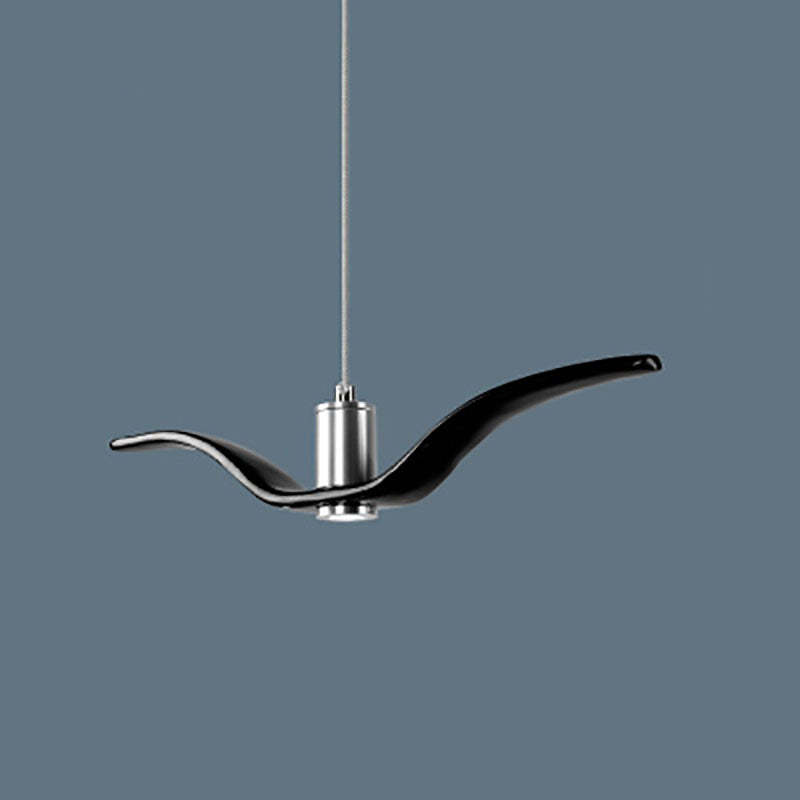 Nordic Wrought Iron Seagull LED Pendant Light
