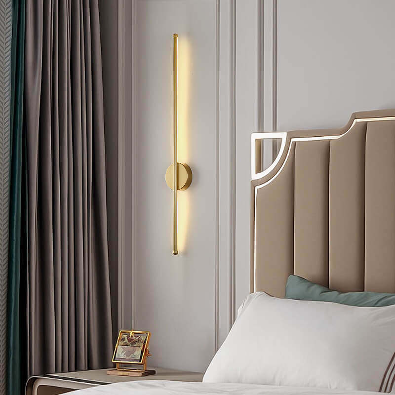 Modern Aluminum Antler Strip LED Sconce — Gold / A / 110V-120V For US/CA