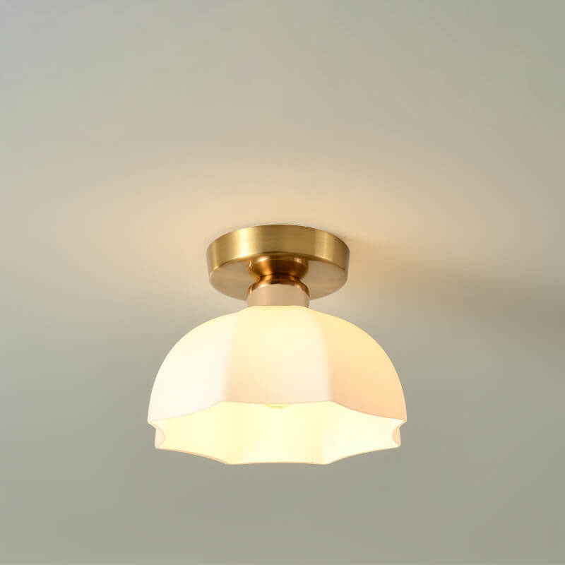 Scandinavian Iron Flower Diamond Light