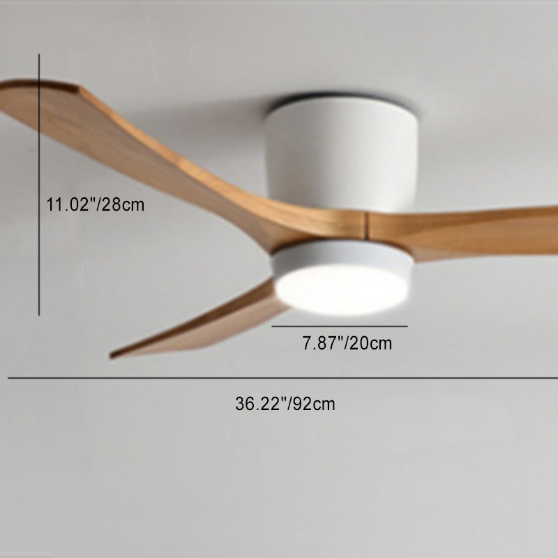 Black copper ceiling fans for living room, Lighom — 110V-120V (US/CA / Small / White