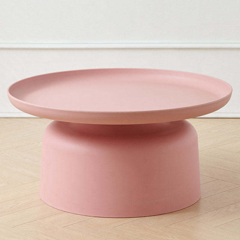 Scandinavian Round Plastic Coffee Table