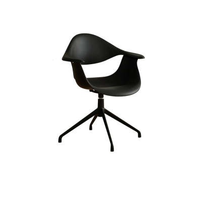 Nordic Geometric Aluminum Desk Chair