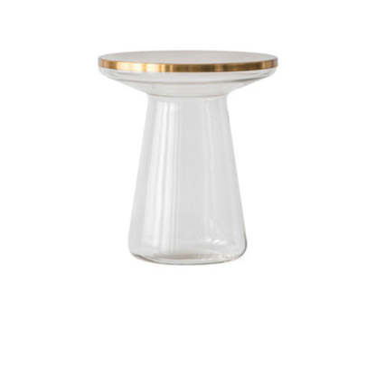 Minimalist Cone Glass Coffee Table