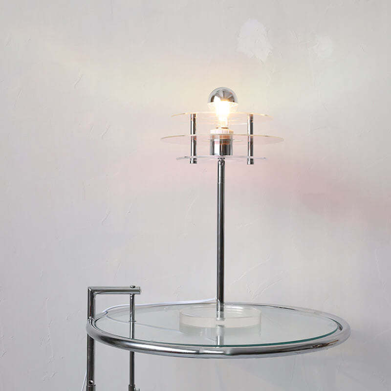 Modern Acrylic Saucer Table Lamp