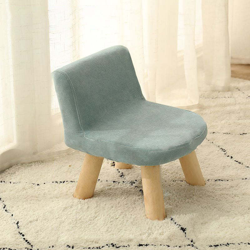 Contemporary Solid Wood Chair — Cyan