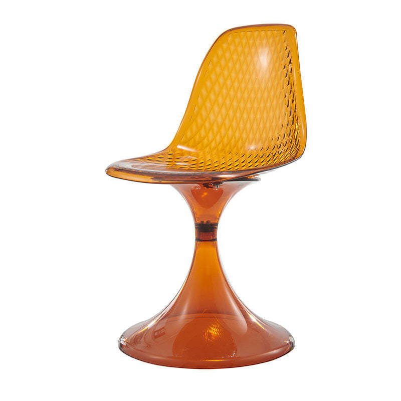 Nordic Acrylic Arc Dining Chair