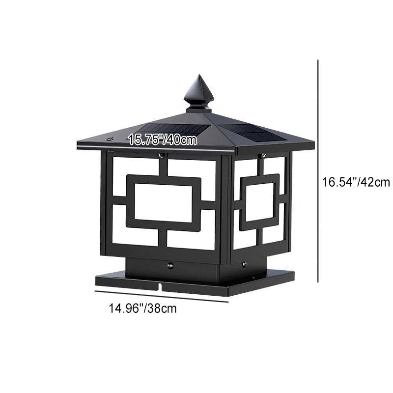 Chinese Solar Acrylic Square Lantern LED Landscape Light