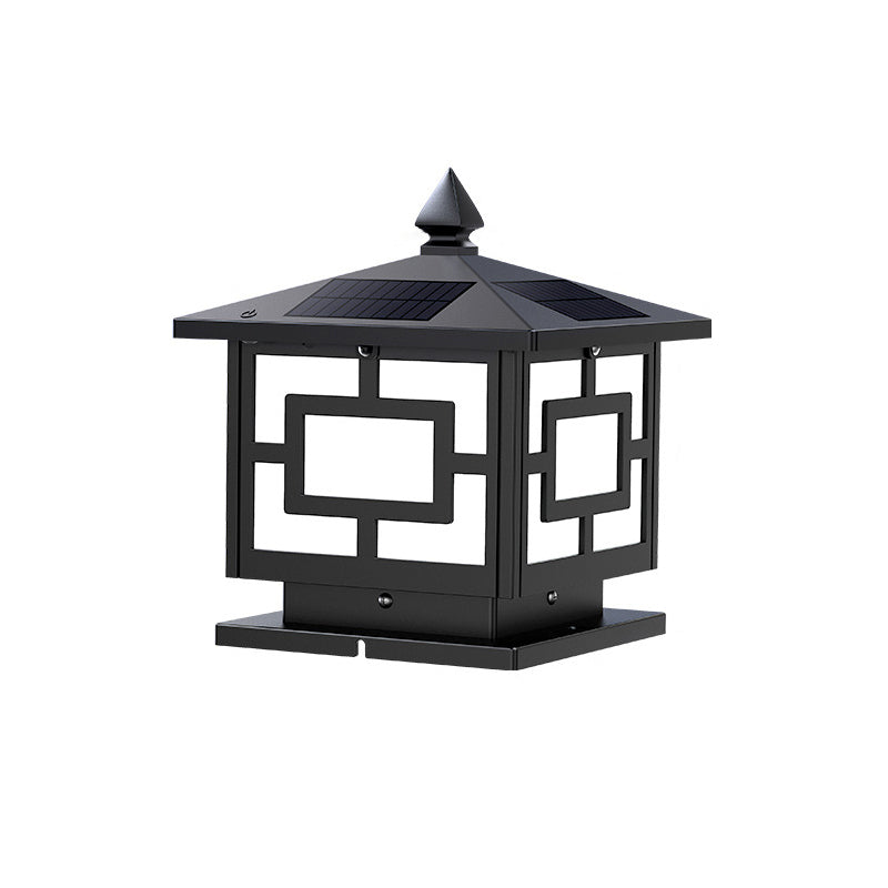 Chinese Solar Acrylic Square Lantern LED Landscape Light