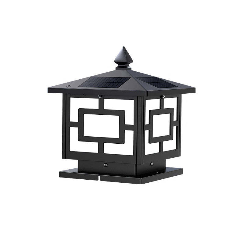 Chinese Solar Acrylic Square Lantern LED Landscape Light