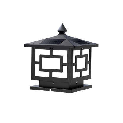 Chinese Solar Acrylic Square Lantern LED Landscape Light